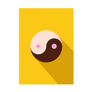 Ying & Yang. Titts Nr.1 Ljudabsorbent