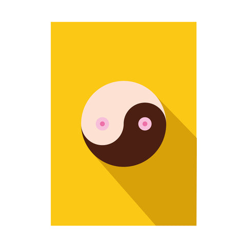 Ying & Yang. Titts Nr.1 Ljudabsorbent